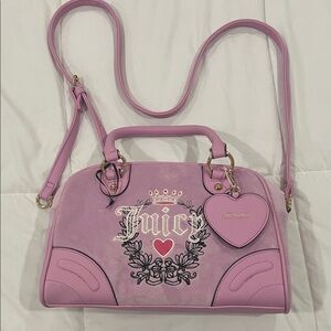 Juicy Couture Lavender Satchel Bag